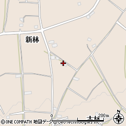 福島県福島市町庭坂新林20周辺の地図
