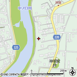 新潟県新潟市南区神屋478周辺の地図