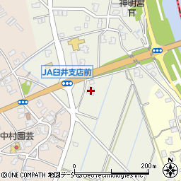 新潟県新潟市南区臼井392周辺の地図
