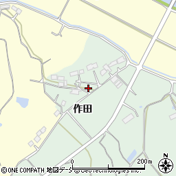 福島県相馬市柏崎作田周辺の地図