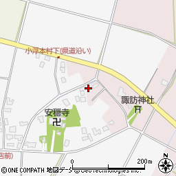 新潟県阿賀野市野田1054周辺の地図