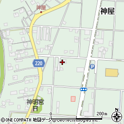 新潟県新潟市南区十五間381-8周辺の地図
