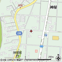 新潟県新潟市南区十五間381周辺の地図