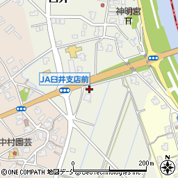新潟県新潟市南区臼井1121周辺の地図