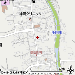 福島県伊達市霊山町掛田新町12周辺の地図