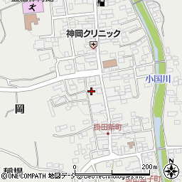 福島県伊達市霊山町掛田新町7周辺の地図