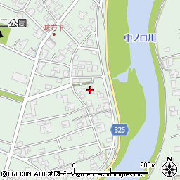 新潟県新潟市南区味方846周辺の地図