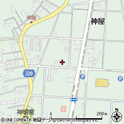 新潟県新潟市南区十五間413-1周辺の地図