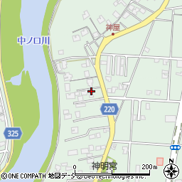 新潟県新潟市南区十五間75周辺の地図
