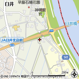 新潟県新潟市南区臼井427周辺の地図