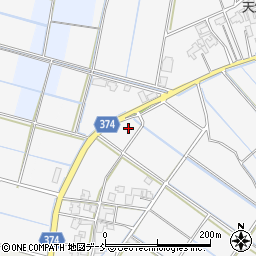 新潟県新潟市西蒲区真田795周辺の地図