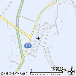 福島県伊達市保原町富沢新若林17周辺の地図