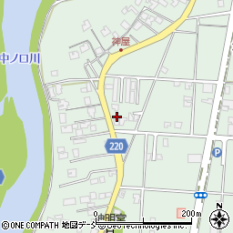 新潟県新潟市南区十五間393周辺の地図