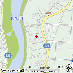 新潟県新潟市南区十五間86周辺の地図
