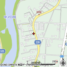 新潟県新潟市南区十五間80周辺の地図