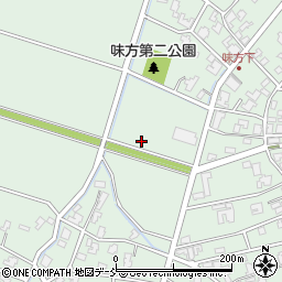 新潟県新潟市南区味方1378-2周辺の地図
