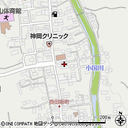 福島県伊達市霊山町掛田新町27周辺の地図
