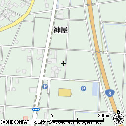 新潟県新潟市南区神屋406-1周辺の地図