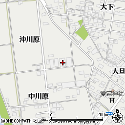 福島県福島市岡部沖川原3周辺の地図