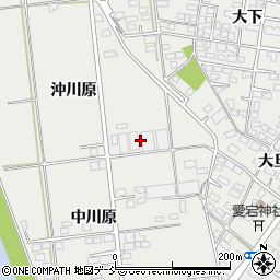 福島県福島市岡部沖川原7周辺の地図