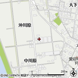 福島県福島市岡部沖川原6周辺の地図