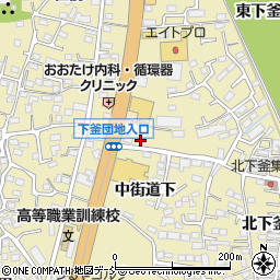 福島県福島市本内周辺の地図