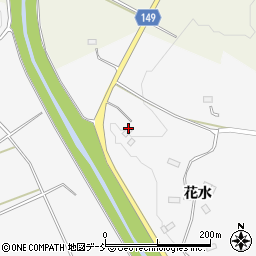 福島県伊達市霊山町山戸田（五郎内）周辺の地図