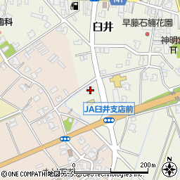 新潟県新潟市南区臼井327周辺の地図