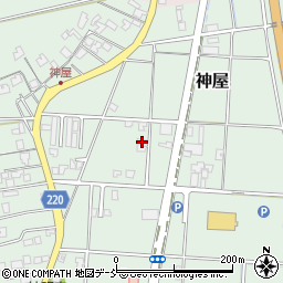 新潟県新潟市南区神屋395-4周辺の地図