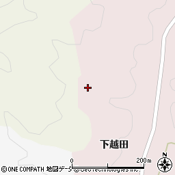 福島県伊達市霊山町石田下越田64周辺の地図