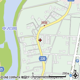 新潟県新潟市南区神屋372周辺の地図