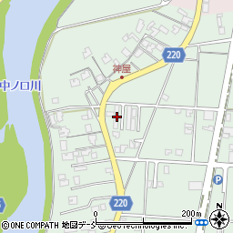 新潟県新潟市南区神屋370周辺の地図