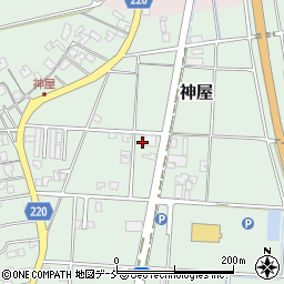 新潟県新潟市南区神屋396周辺の地図