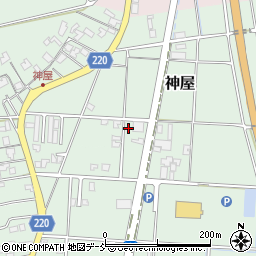 新潟県新潟市南区神屋396-7周辺の地図