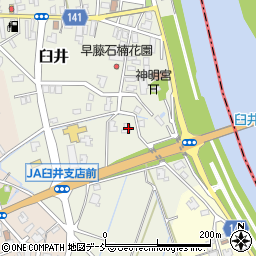 新潟県新潟市南区臼井1180周辺の地図