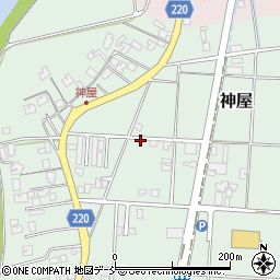 新潟県新潟市南区神屋383周辺の地図