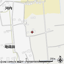 福島県相馬市成田八反田周辺の地図