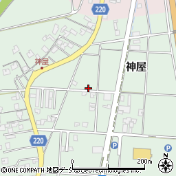 新潟県新潟市南区神屋329周辺の地図