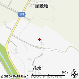 福島県伊達市霊山町山戸田（窪下）周辺の地図