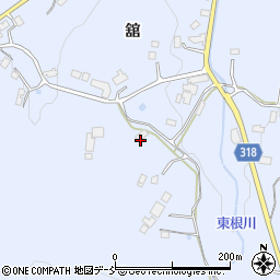 福島県伊達市保原町富沢姥ケ作周辺の地図