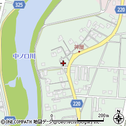 新潟県新潟市南区神屋571周辺の地図