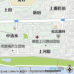 福島県福島市北沢又川原田1-31周辺の地図