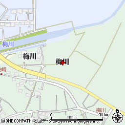 福島県相馬市柏崎梅川周辺の地図