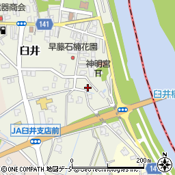 新潟県新潟市南区臼井1182周辺の地図