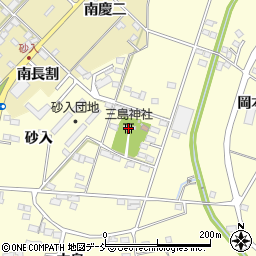 三島神社周辺の地図