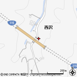 福島県伊達市保原町柱田西沢14-3周辺の地図