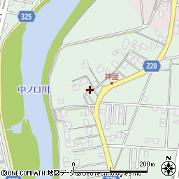 新潟県新潟市南区神屋493周辺の地図