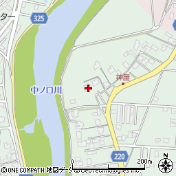 新潟県新潟市南区十五間114周辺の地図