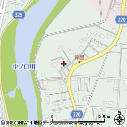 新潟県新潟市南区神屋491周辺の地図