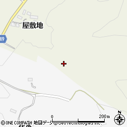 福島県伊達市霊山町中川高水口周辺の地図